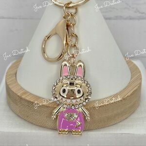 Labubu-Inspired Purse/Key Charms